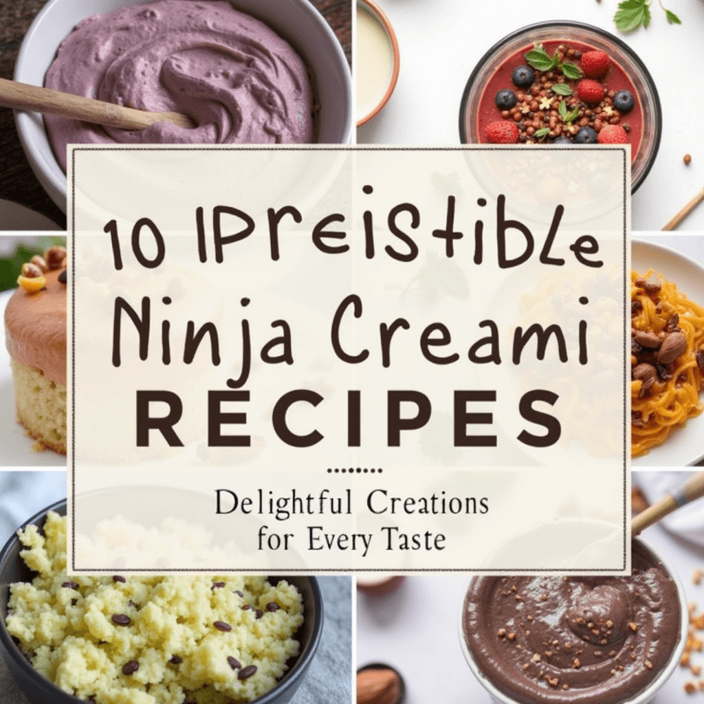 Ninja Creami Recipes