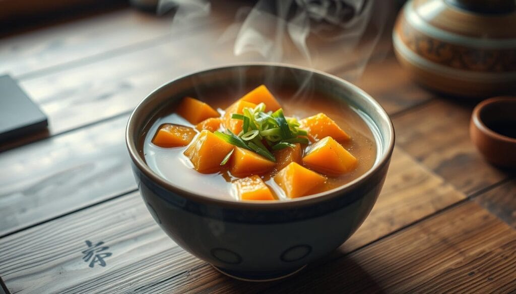 sweet potato miso soup